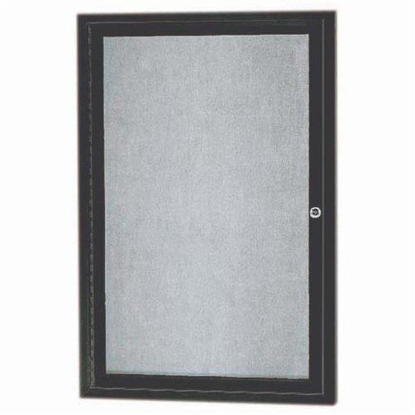 Aarco Aarco Products ODCC3624RBA 1-Door Outdoor Enclosed Bulletin Board - Bronze Anodized ODCC3624RBA